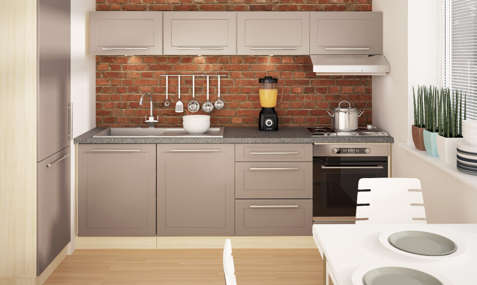 ArtExt Kuchyňská skříňka vysoká, D14 / RU / 2M 284 Quantum Barva korpusu: Grey - main (7)