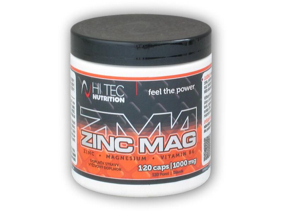 Hi Tec Nutrition Zinc Mag 120 kapslí - main (0)