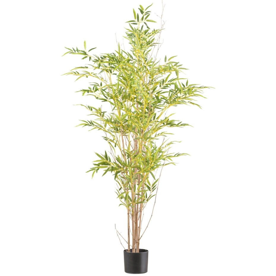 Umělá rostlina Bambus, 150 cm, zelená - main (0)