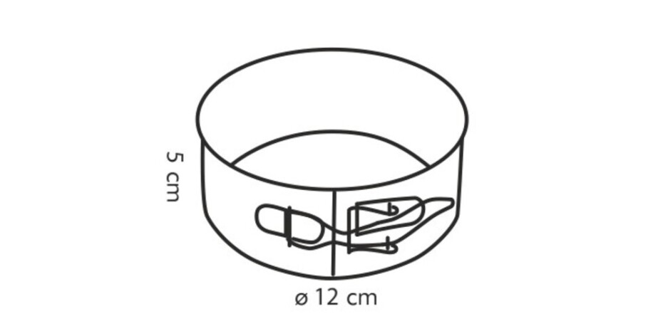 Tescoma Delícia forma na dort 12 cm, 12 cm - main (2)