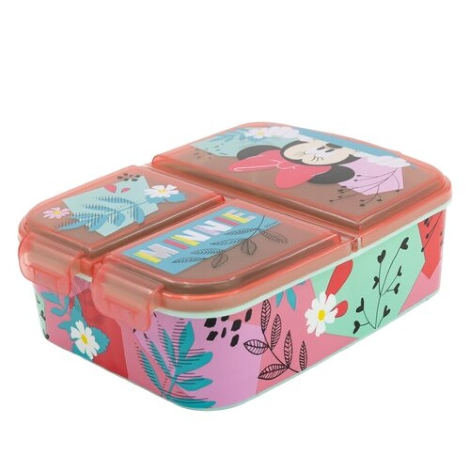 Stor Svačinový box Minnie, 19,5 x 16,5 x 6,7 cm - main (0)
