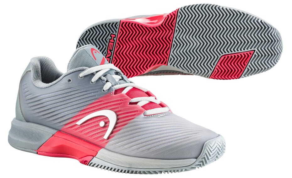 Dámská tenisová obuv Head Revolt Pro 4.0 Clay Grey/Coral  EUR 37 - main (0)