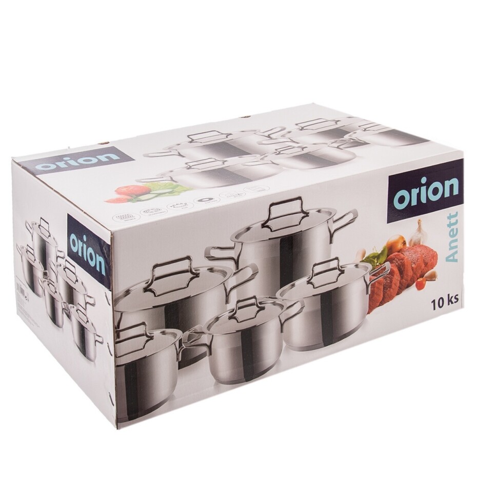 Orion 10dílná sada nerezového nádobí Anett - main (5)