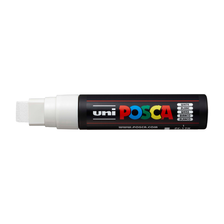Posca popisovač PC-17K, 15 mm, bílá (1) - main (0)
