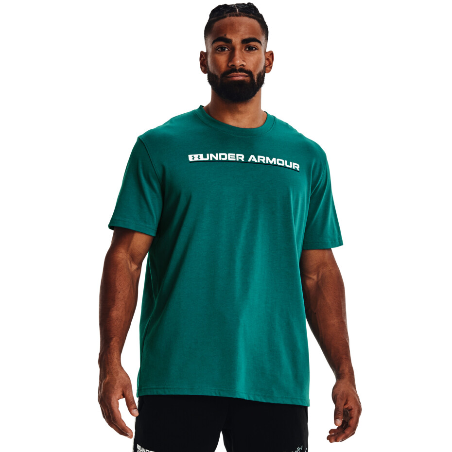 Pánské tričko Under Armour  UA OUTLINE SYMBOL GRID SS-BLU S - main (3)