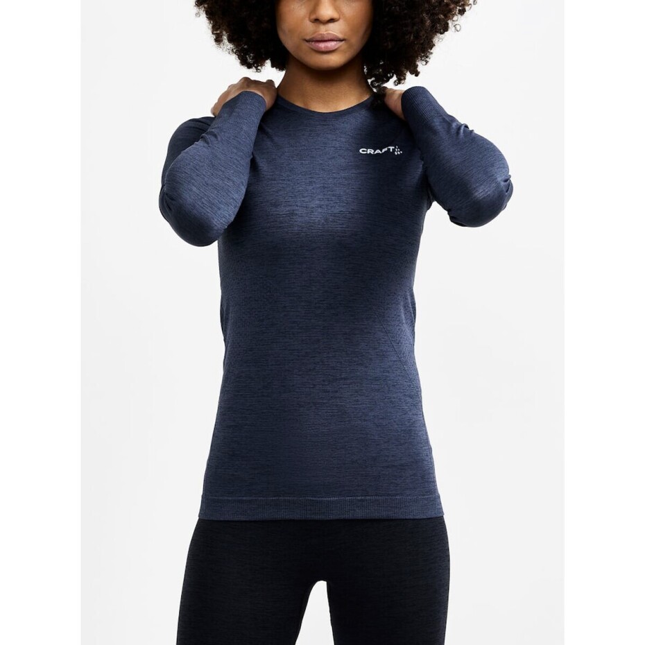 Dámské tričko Craft Core Dry Active Comfort LS Navy Blue S - main (0)