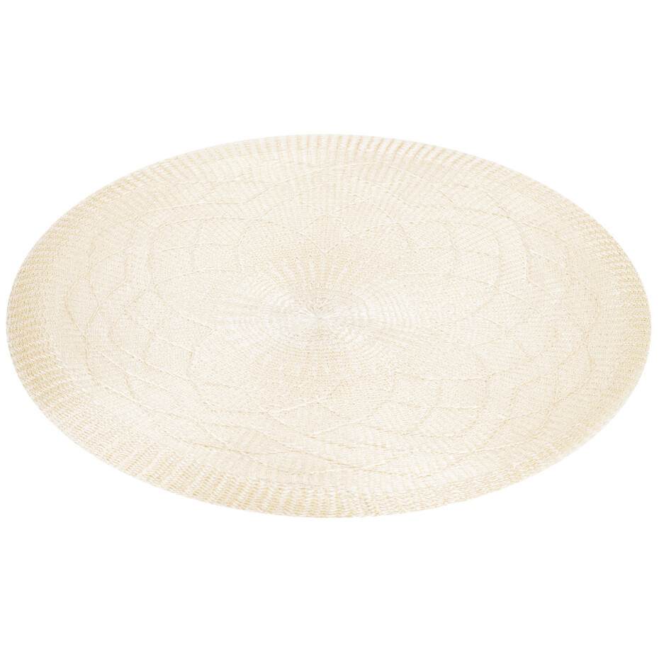 Prostírání Mandala krémová, 38 cm - main (1)