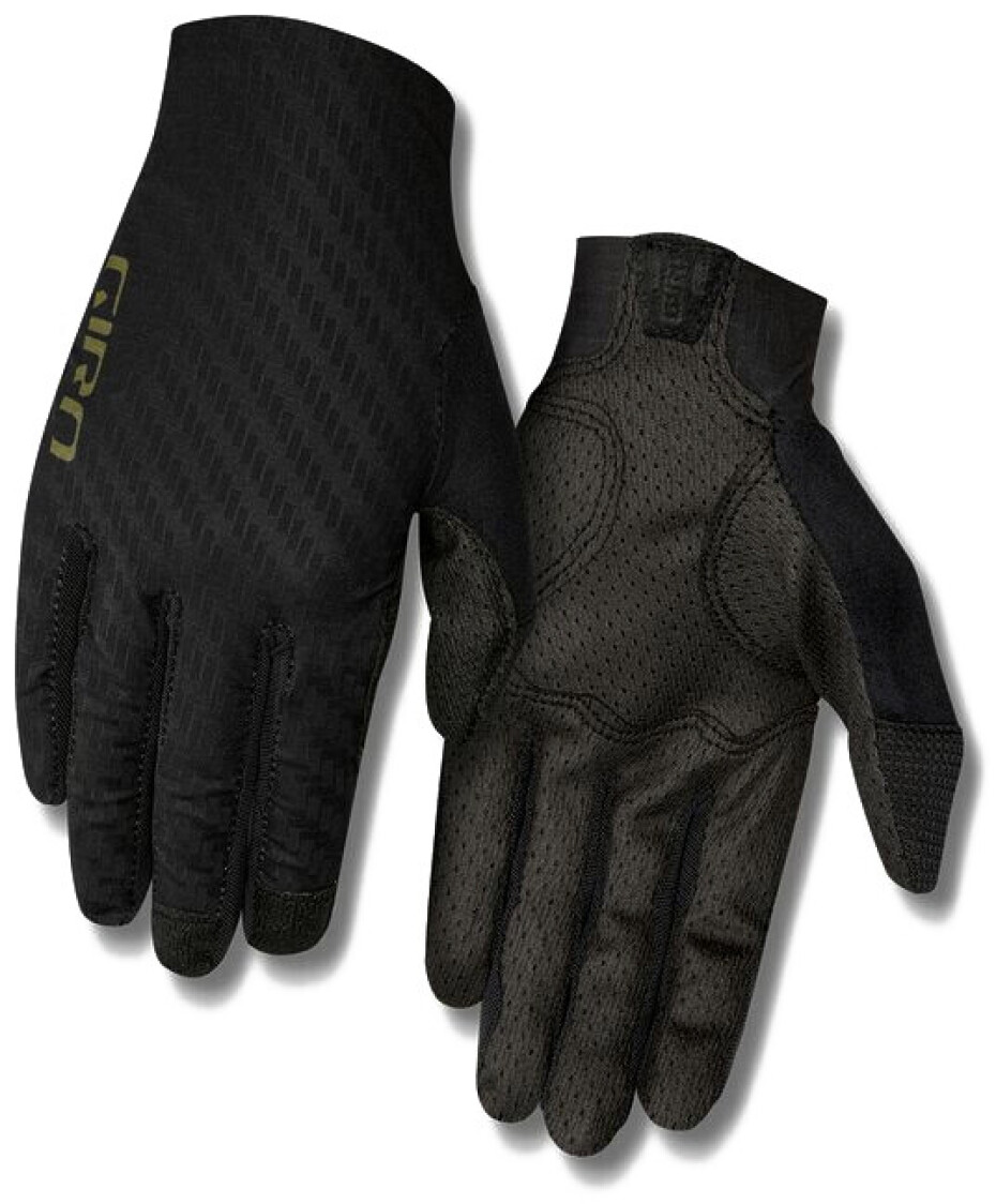Cyklistické rukavice Giro  Rivet CS Black/Olive XL - main (0)