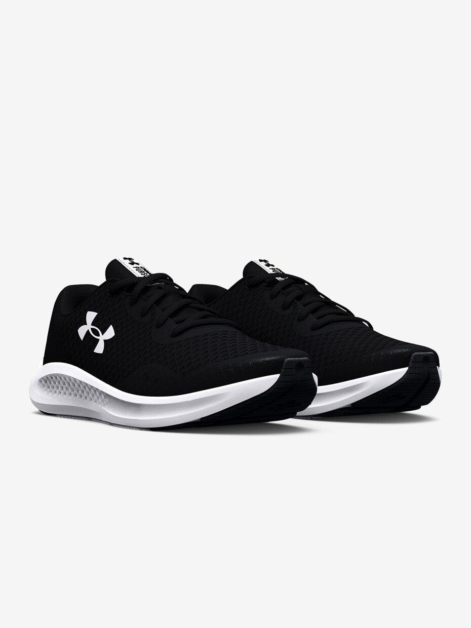 Chlapecká běžecká obuv Under Armour Charged Pursuit 3-BLK  EUR 36,5 - main (3)