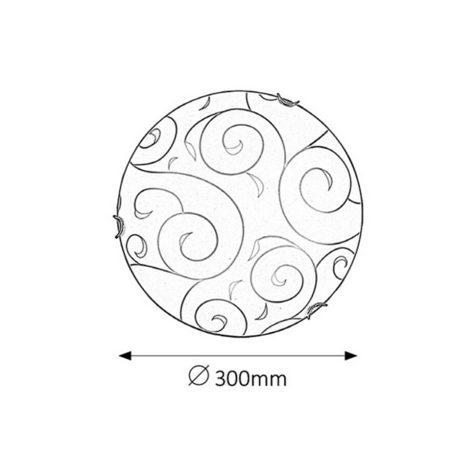 Stropní svítidlo Rabalux Harmony 3852 bílá, vzor - main (2)