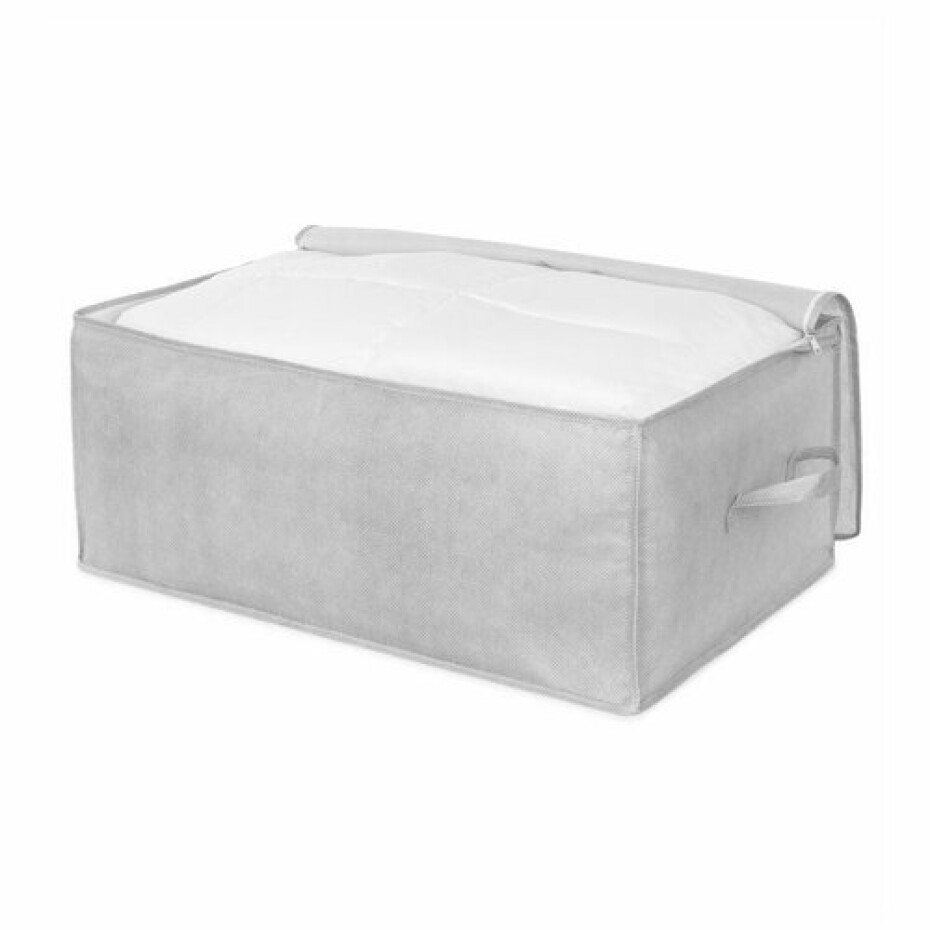 Compactor Úložný box na peřinu a textil Boston, 50 x 70 x 30 cm, šedá - main (5)