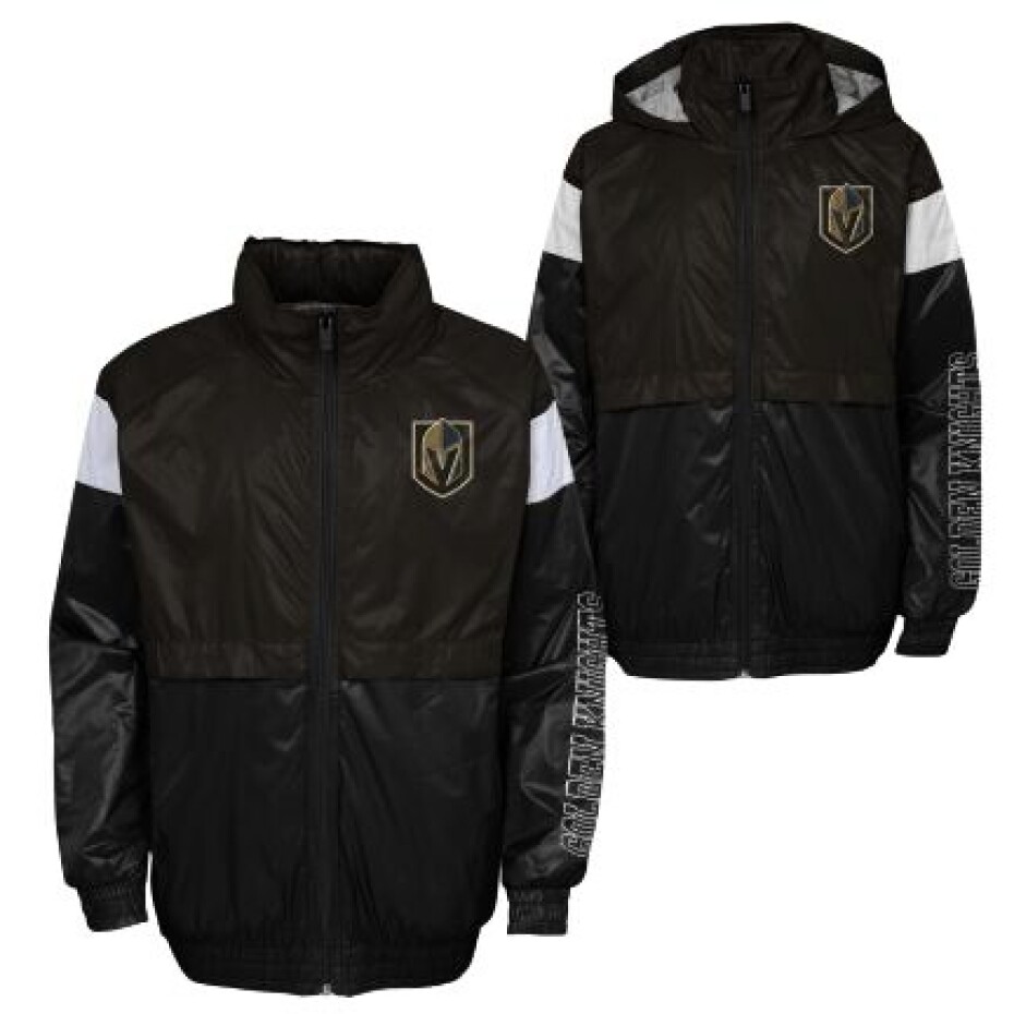 Outerstuff dětská bunda Vegas Golden Knights Goal Line Stance Full-Zip Windbreaker - main (0)