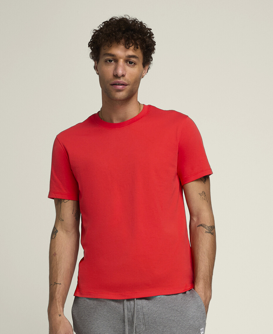 Pánské tričko Wilson  M  Team Graphic Tee Infrared S - main (0)