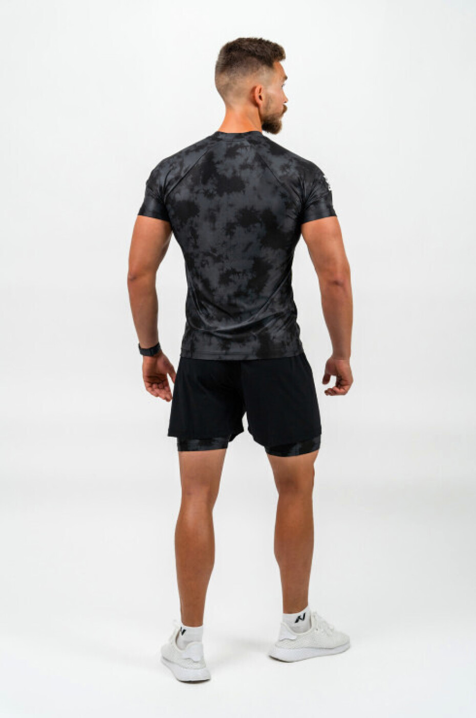 Nebbia kompresní Camouflage tričko MAXIMUM 338 černá - main (4)