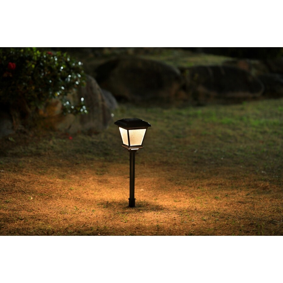 Retlux RGL 113 Solární zapichovací svítidlo černá, 1x LED teplá bílá - main (1)