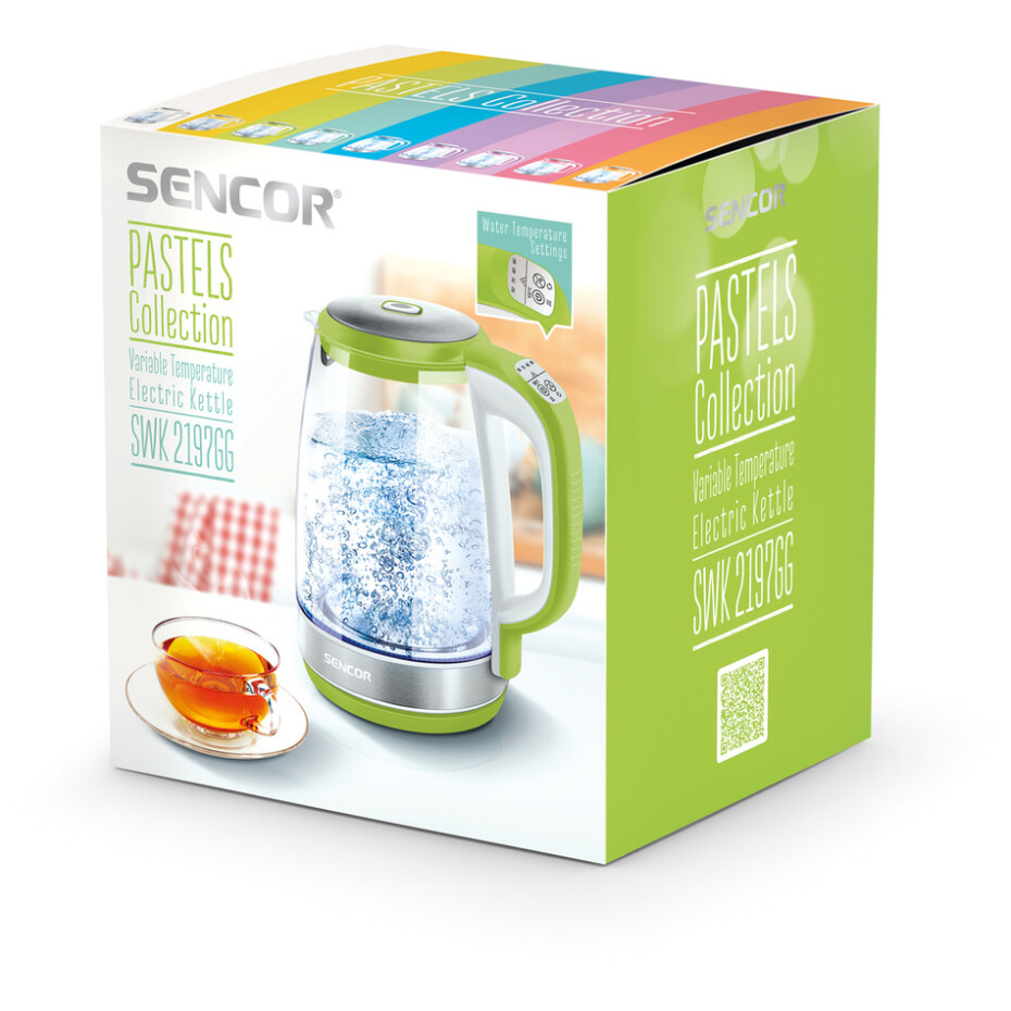 Sencor SWK 2197GG konvice, zelená - main (2)