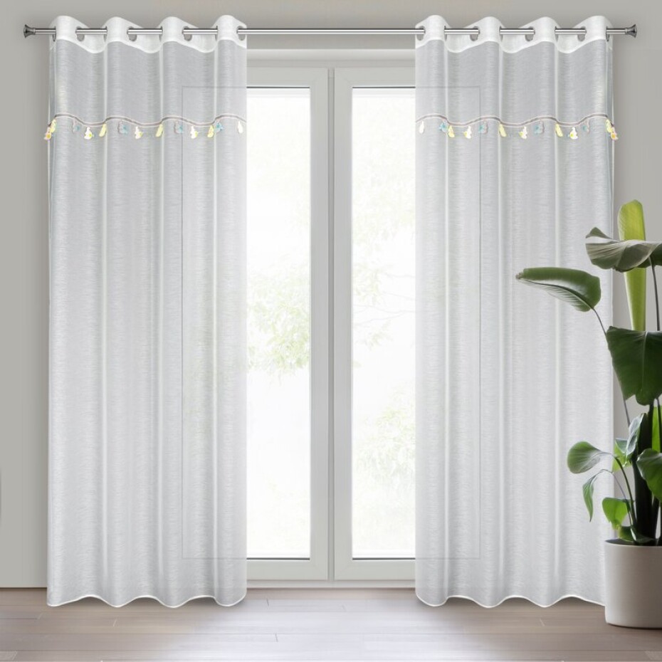 ArtFir Záclona KIDS 2 K | krémová 140 x 250 cm - main (0)