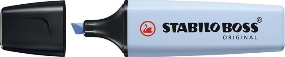 Zvýrazňovač STABILO BOSS ORIGINAL modrý pastelový - main (0)