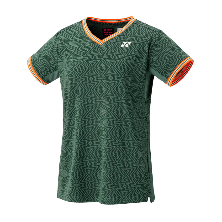 Dámské tričko Yonex  Womens Crew Neck Shirt 20758 Olive S - main (0)
