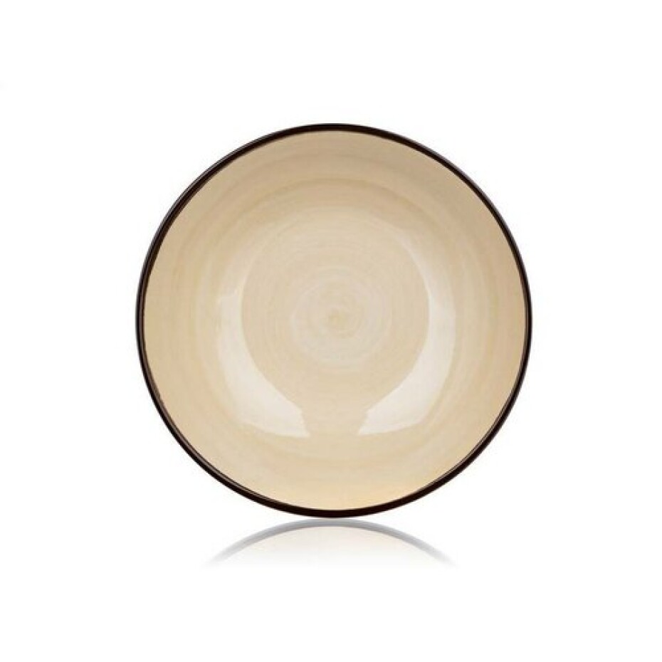 Banquet Talíř hluboký PALAS, 18 cm, krémová - main (2)