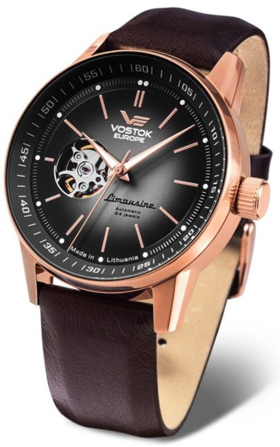 Vostok Europe Limouzine Automatic Open Balance NH38-560B682 - main (0)