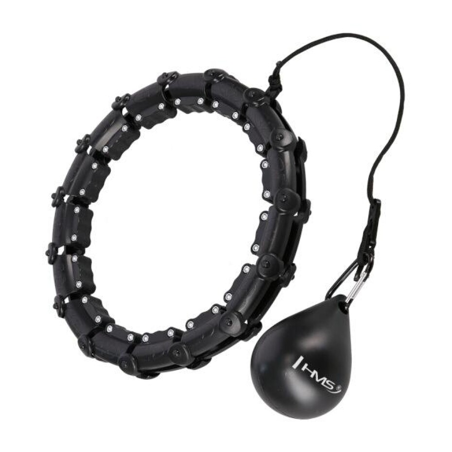 HMS Masážní hula hoop HHW11 PLUS SIZE se závažím černá - main (0)