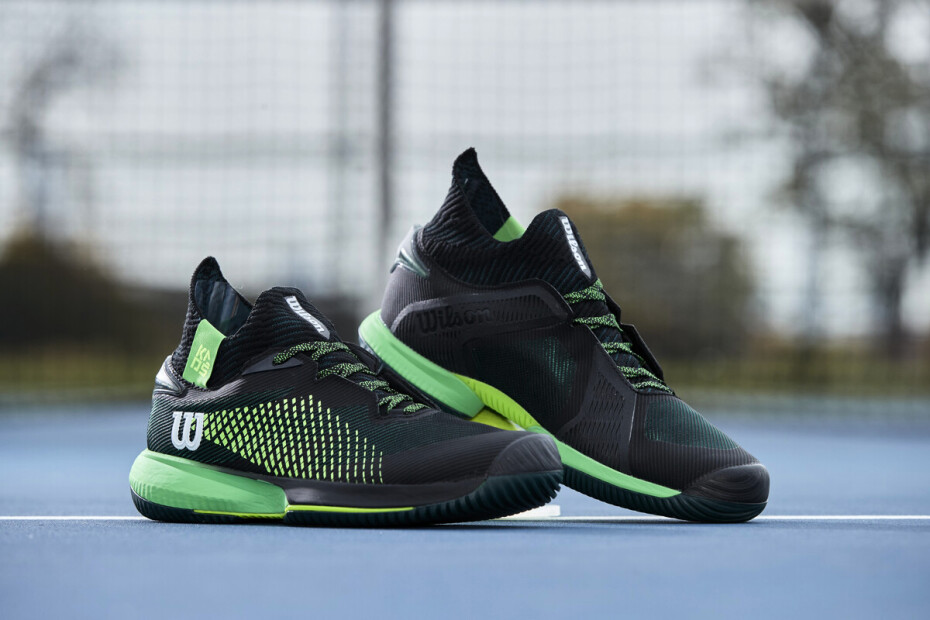 Pánská tenisová obuv Wilson Kaos Rapide SFT Black/Green  EUR 43 1/3 - main (2)