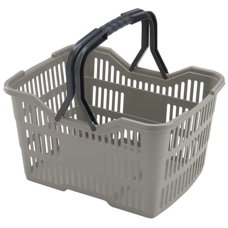 Heidrun Nákupní košík 40 x 30 x 22 cm, 18 l, plast, mix barev - main (0)