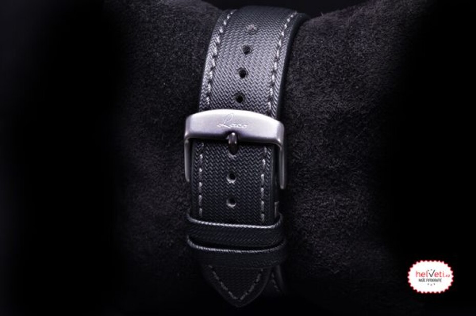 Laco Flieger Frankfurt GMT Schwarz - main (7)