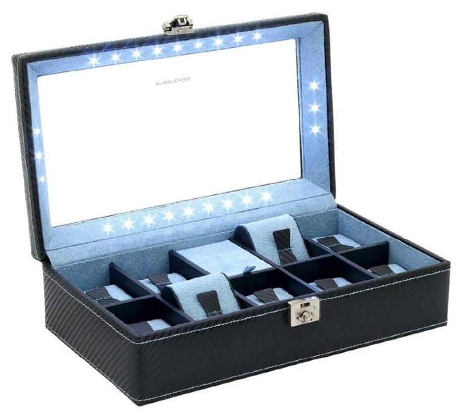 Box na hodinky Friedrich Lederwaren Carbon 32059-5 - main (3)