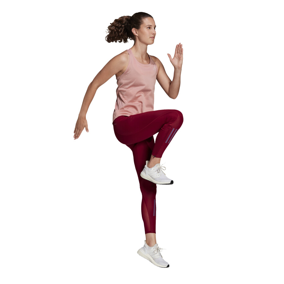 Dámské tílko adidas  Adizero Tank Wonder Mauve M - main (1)