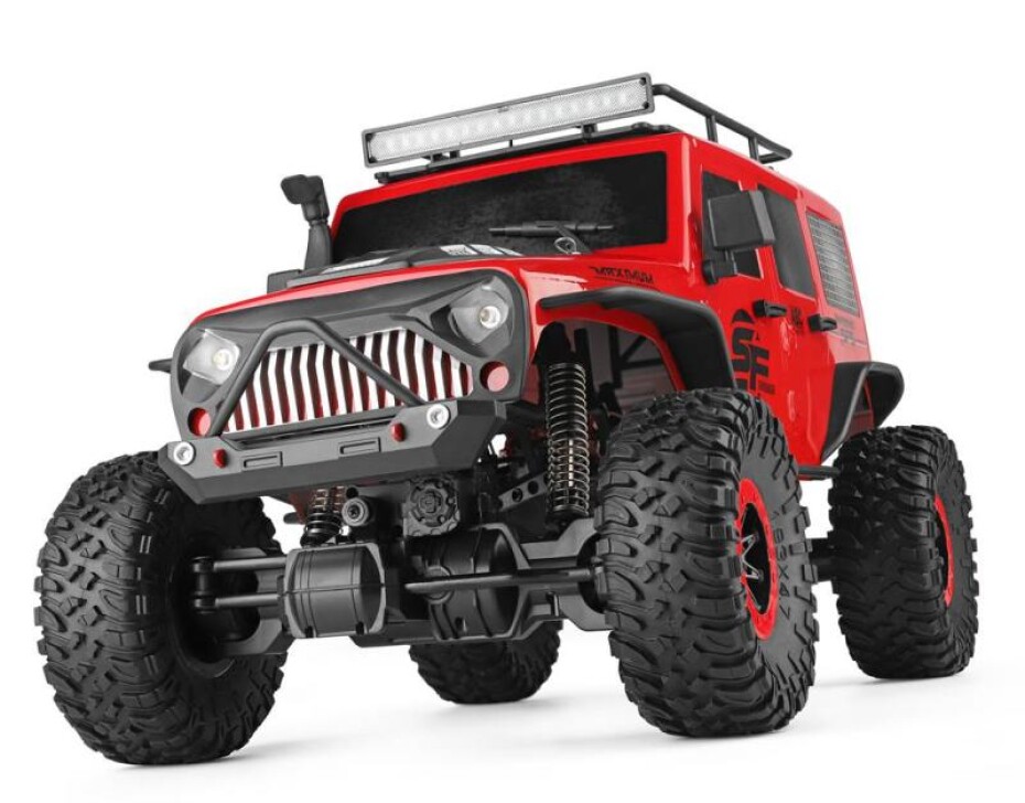Jeep Crawler 4WD, 1:10, 2,4 GHz, LED rampa, RTR - main (0)