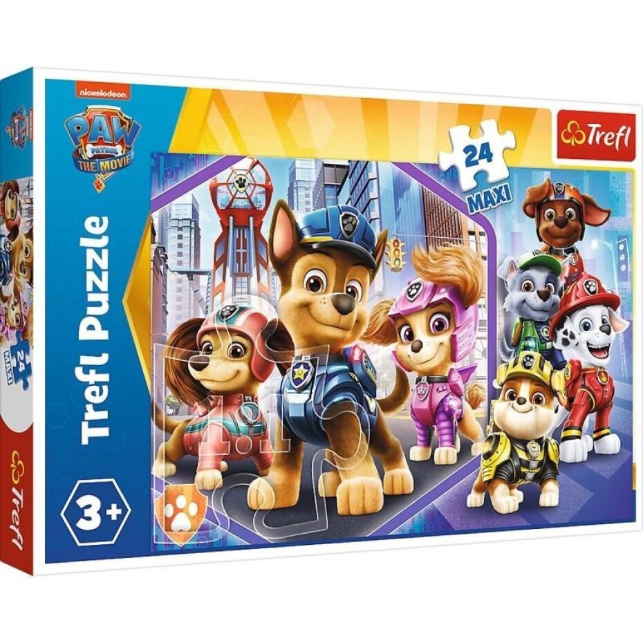 Trefl Puzzle Tlapková patrola - Hrdinové na stráži MAXI 24 dílků - main (0)