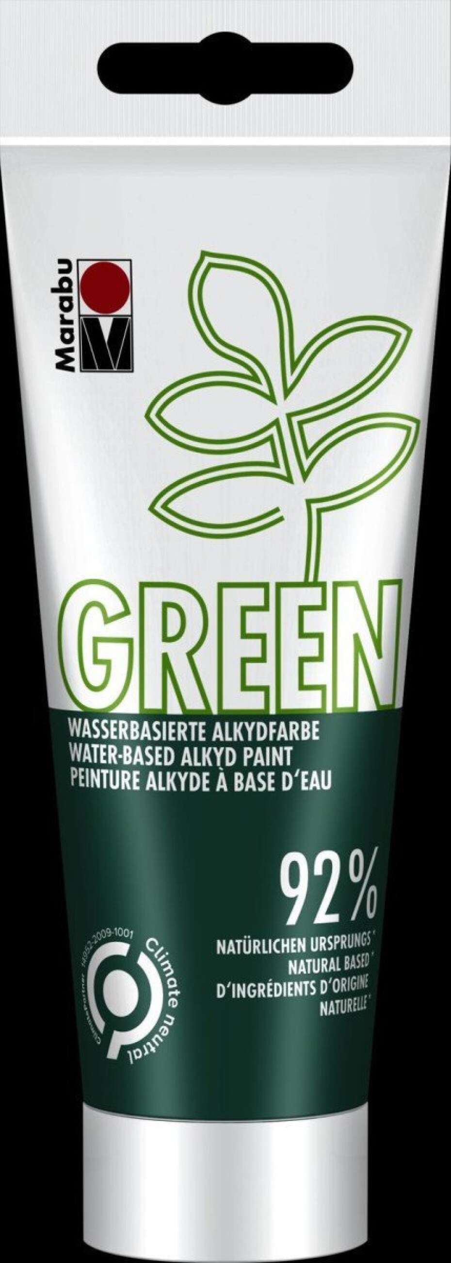 Marabu Green Alkydová barva - tmavě zelená 100 ml - main (0)