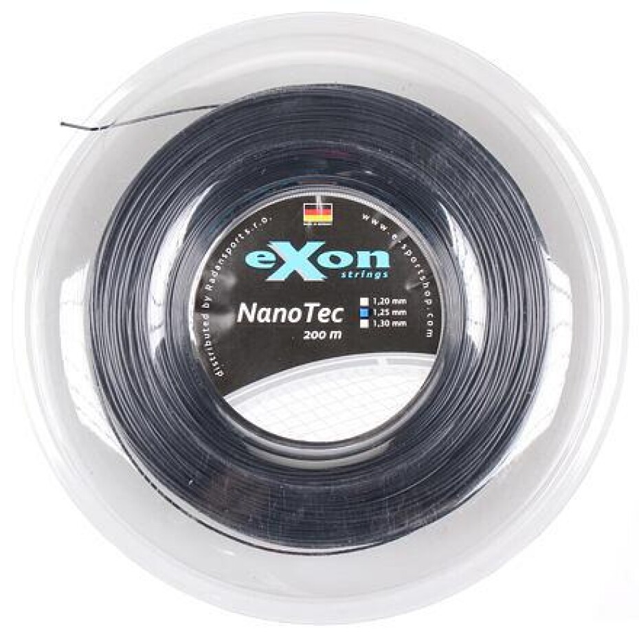 Exon NanoTec tenisový výplet 200 m černá - main (0)