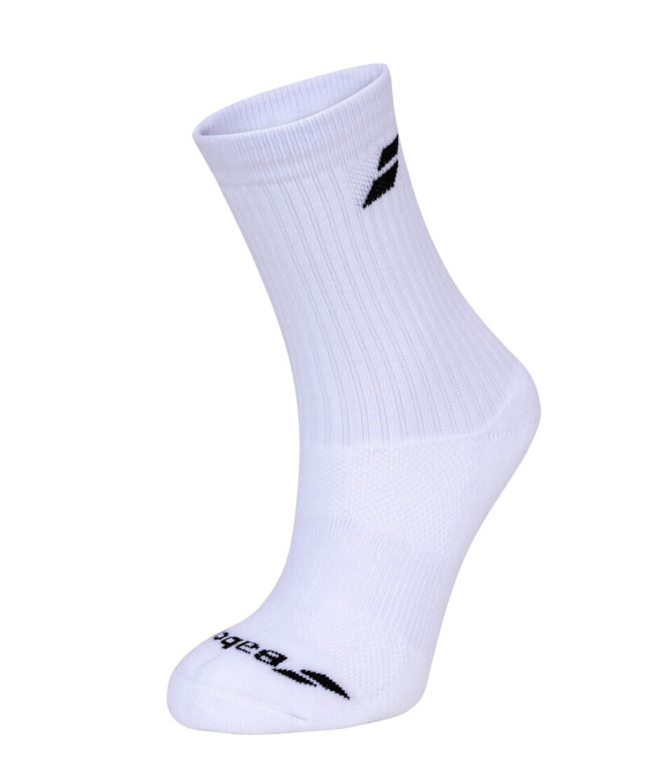 Dětské ponožky Babolat  3 Pairs Pack Junior White/White  31/34 - main (0)