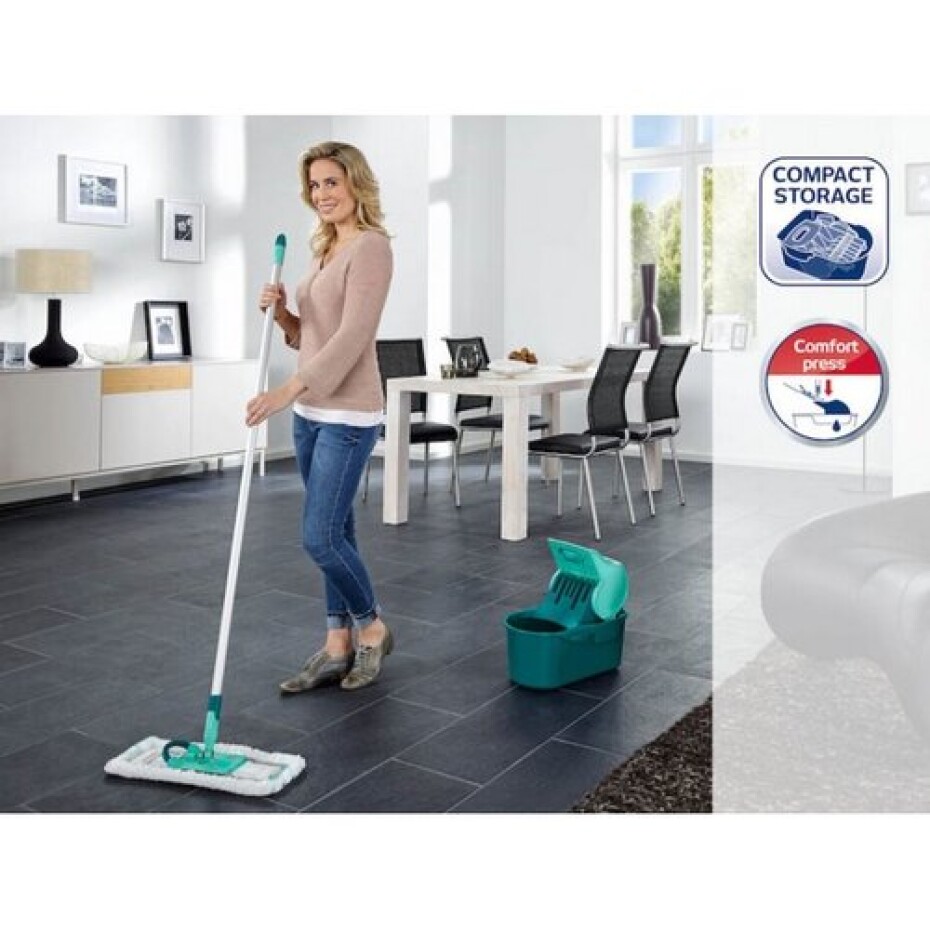 Leifheit Set vědro Profi Compact + mop Profi + ZDARMA čistič na silně znečištěné podlahy 1 l - main (1)