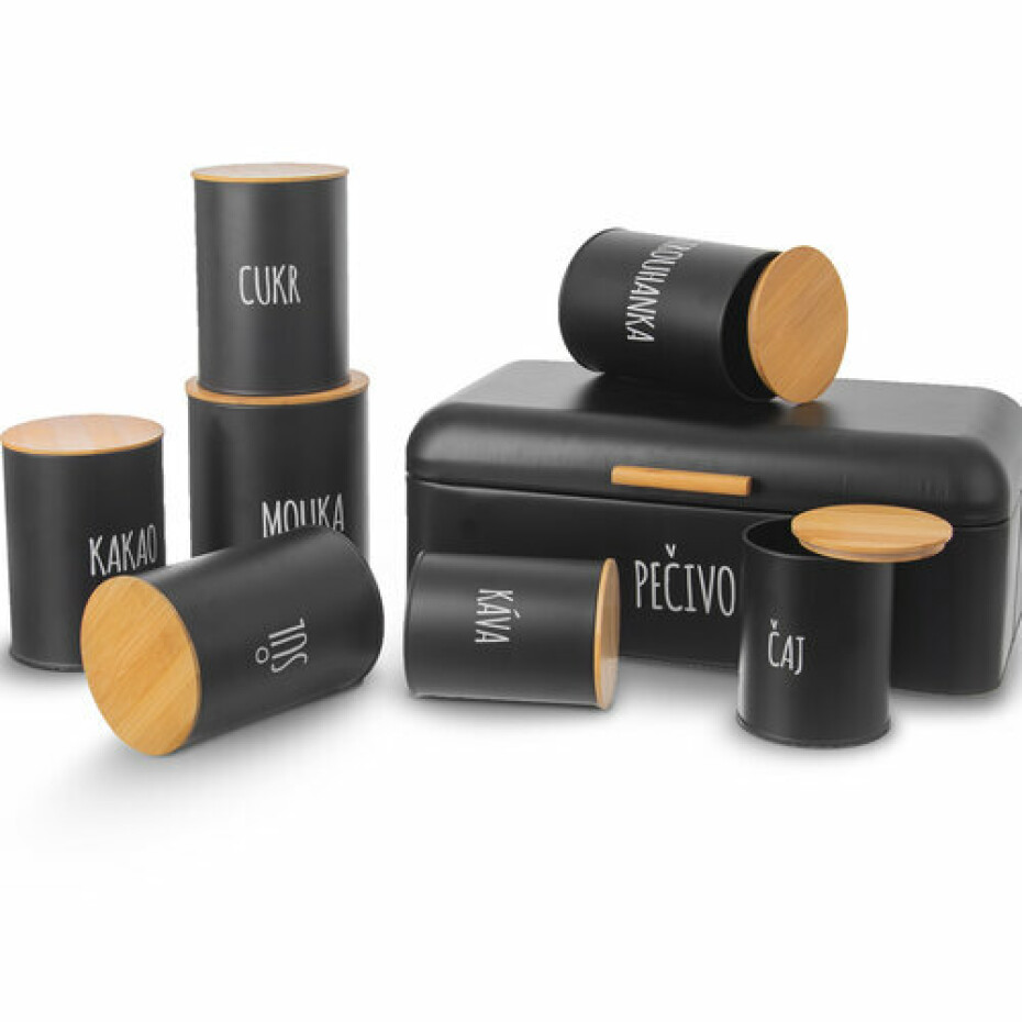 Orion Plechová dóza na hladkou mouku BLACK - main (1)
