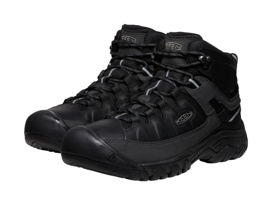 Pánská outdoorová obuv Keen Targhee III Mid Wp Triple Black  US 11 - main (2)