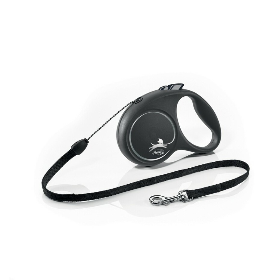 flexi Black Design S lanko 5m/12kg černá - main (0)