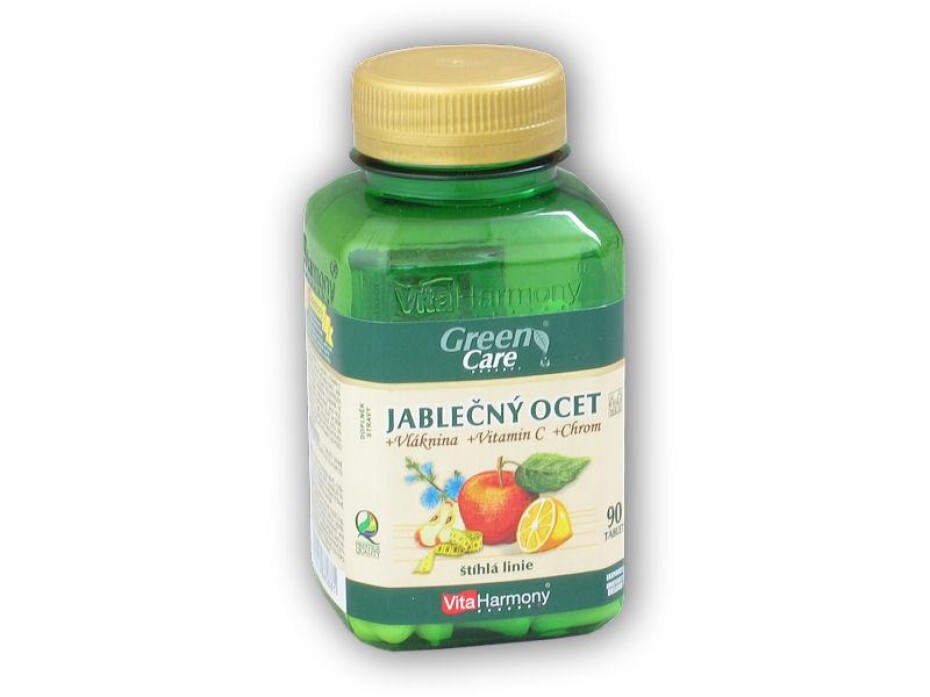 VitaHarmony Jablečný ocet +Vláknina + vit.C + Chrom 90tbl - main (0)