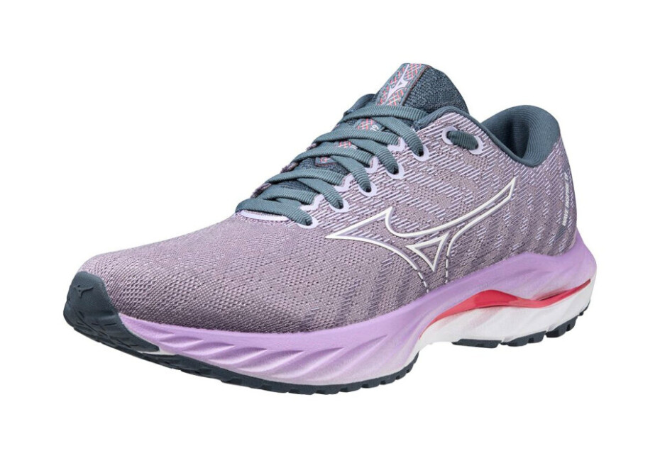 Dámská běžecká obuv Mizuno  Wave Inspire 19 Wisteria/White/Sun Kissed Coral  UK 5,5 - main (5)