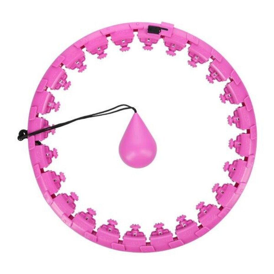 HMS Masážní hula hoop Home FH01 se závažím fialová - main (0)