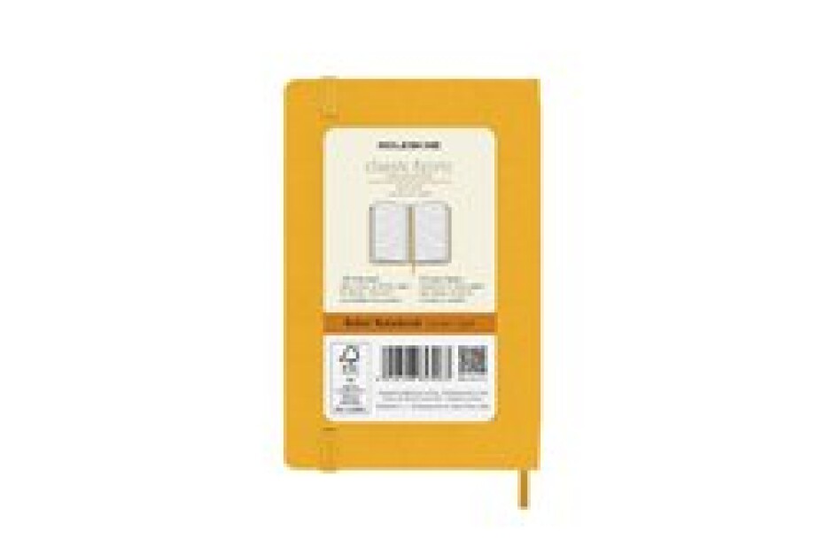 Moleskine Zápisník Silk tvrdé desky A6 linkovaný, oranžový - main (0)