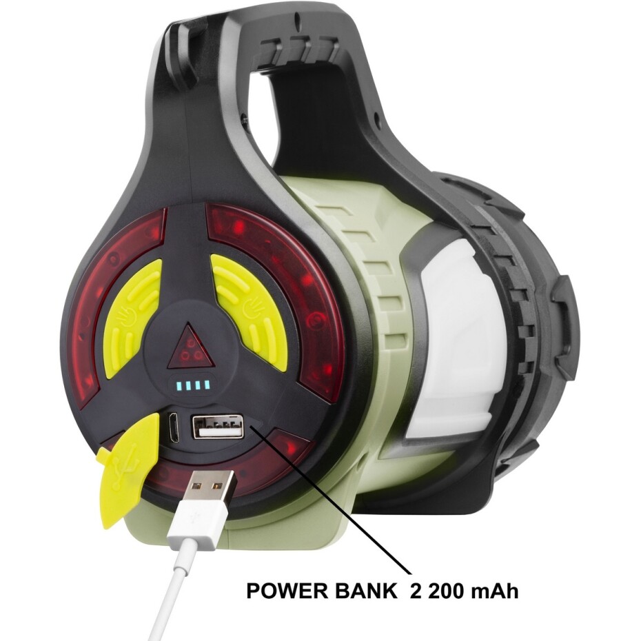 Retlux RPL 87 Ruční nabíjecí LED svítilna, dosvit 150 m, výdrž 20 h - main (3)