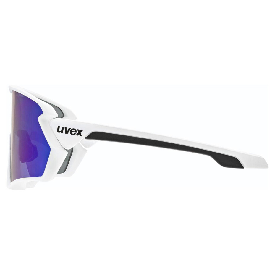 Sportovní brýle Uvex  Sportstyle 231 White Mat/Mirror Blue (Cat. 2) - main (1)