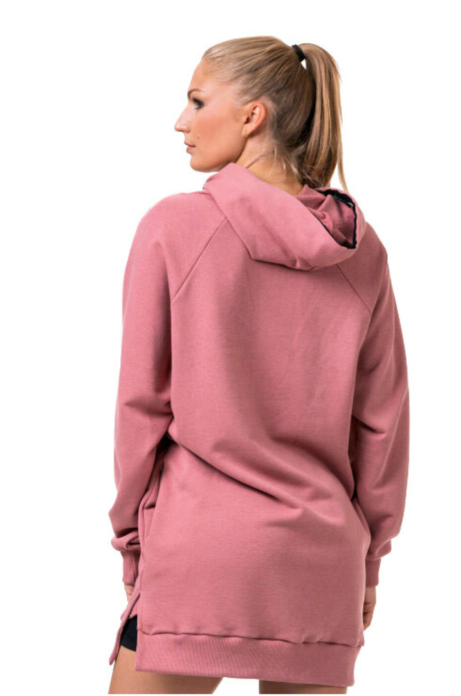 Dámská mikina Nebbia Hero Everyday hoodie old rose M - main (2)