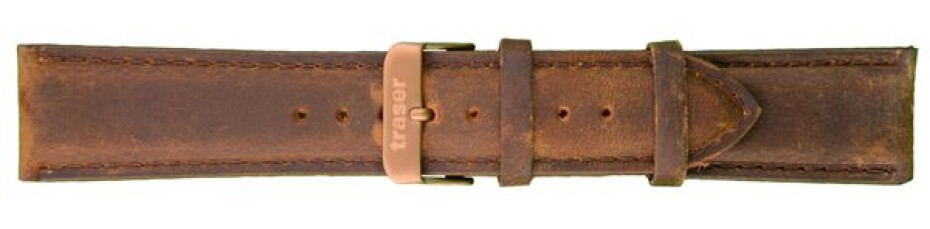 Traser řemen kožený pro modely P67 Officer Pro Automatic - vintage hnědý - 22 mm - main (0)
