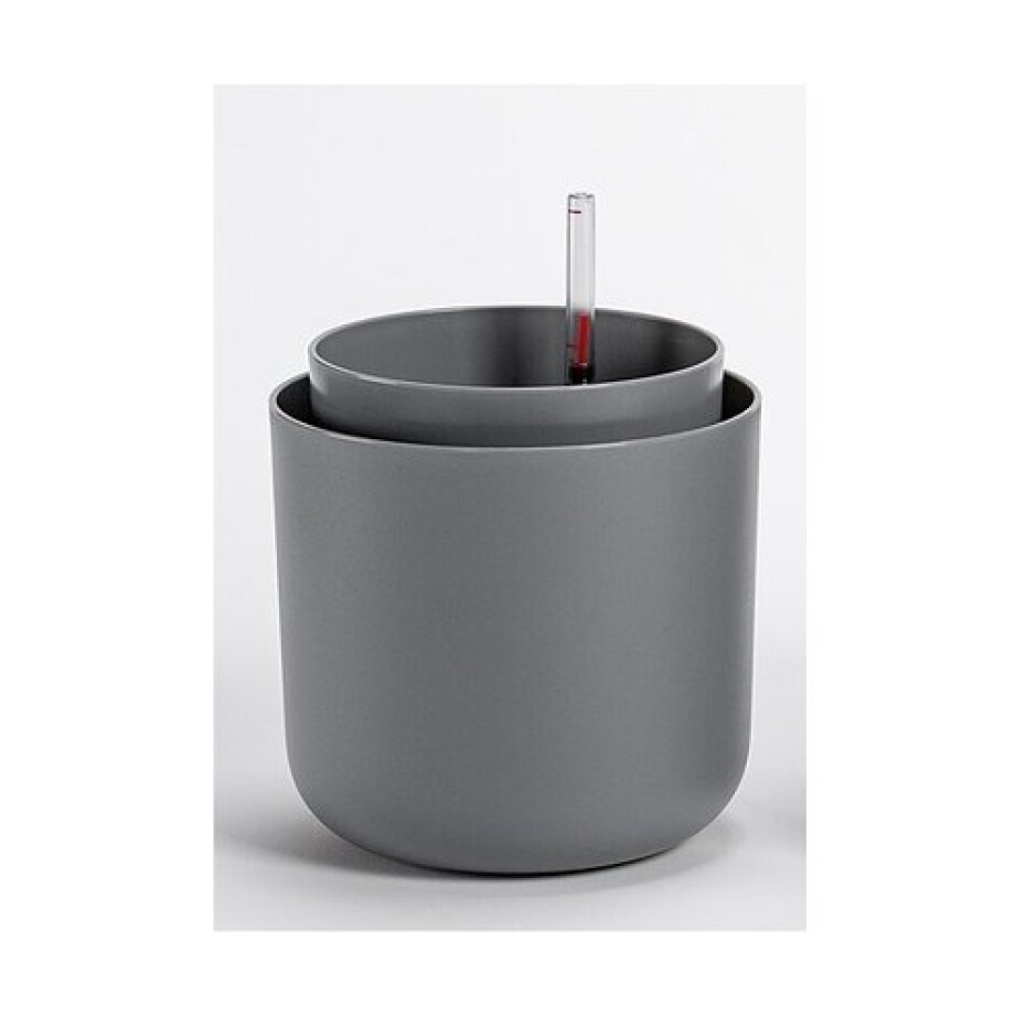 Plastia Samozavlažovací květináč Tolita šedá, pr. 16 cm - main (0)