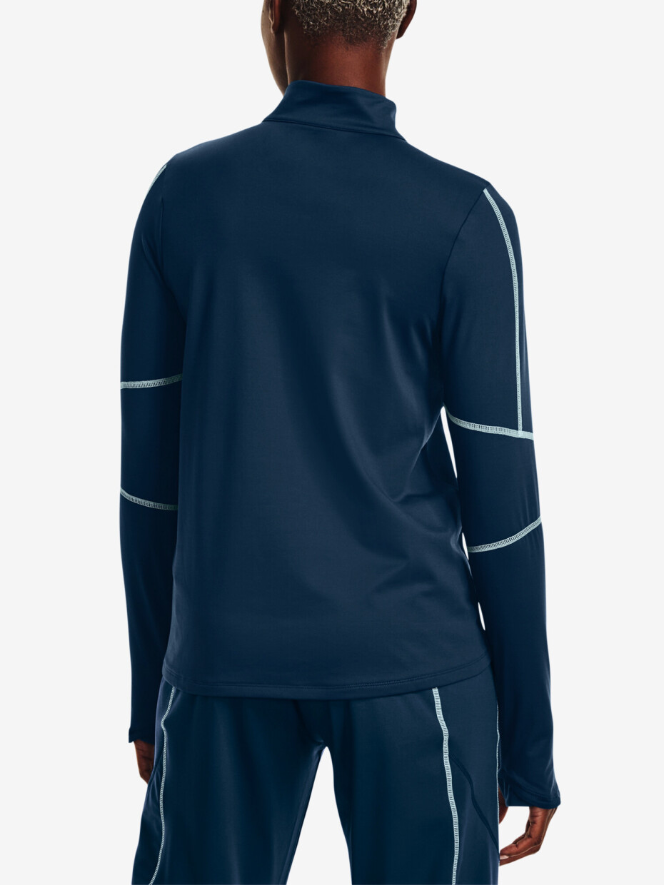 Under Armour Train Cold Weather LS Petrol Blue - main (2)